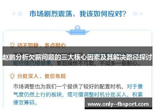 赵鹏分析欠薪问题的三大核心因素及其解决路径探讨